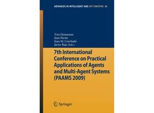 9783642004865 - 7th International Conference on Practical Applications of Agents and Multi-Agent Systems (PAAMS09) Kartoniert (TB)