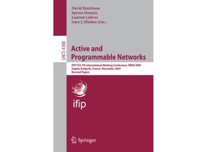 9783642009716 - Computer Communication Networks and Telecommunications   Active and Programmable Networks Kartoniert (TB)