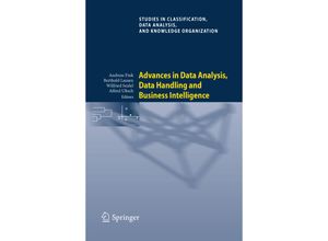 9783642010439 - Studies in Classification Data Analysis and Knowledge Organization   Advances in Data Analysis Data Handling and Business Intelligence Kartoniert (TB)