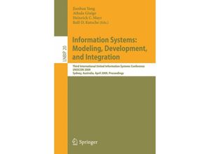 9783642011115 - Information Systems Modeling Development and Integration Kartoniert (TB)