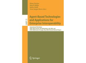 9783642016677 - Agent-Based Technologies and Applications for Enterprise Interoperability Kartoniert (TB)