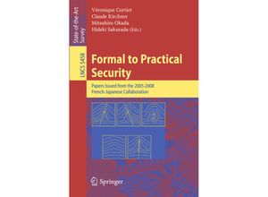 9783642020018 - Formal to Practical Security Kartoniert (TB)