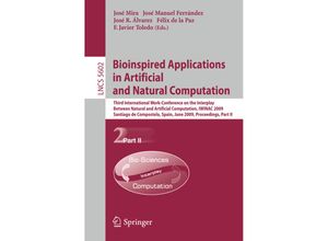 9783642022661 - Bioinspired Applications in Artificial and Natural Computation Kartoniert (TB)