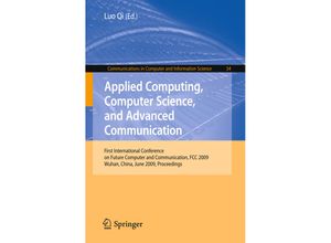 9783642023415 - Applied Computing Computer Science and Advanced Communication Kartoniert (TB)