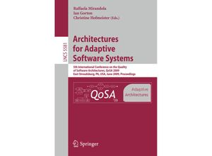 9783642023507 - Architectures for Adaptive Software Systems Kartoniert (TB)