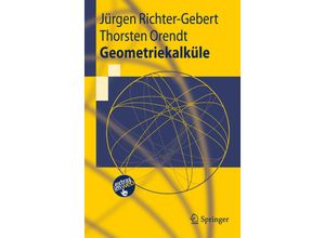 9783642025297 - Springer-Lehrbuch   Geometriekalküle - Jürgen Richter-Gebert Thorsten Orendt Kartoniert (TB)