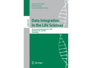 9783642028786 - Data Integration in the Life Sciences Kartoniert (TB)