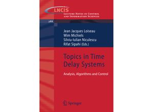 9783642028960 - Topics in Time Delay Systems Kartoniert (TB)