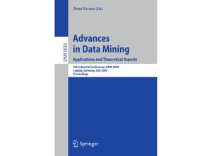 9783642030666 - Advances in Data Mining Applications and Theoretical Aspects Kartoniert (TB)