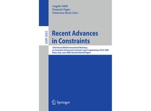 9783642032509 - Recent Advances in Constraints Kartoniert (TB)