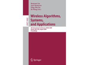 9783642034169 - Wireless Algorithms Systems and Applications Kartoniert (TB)