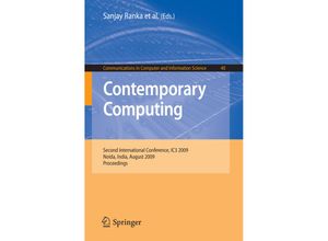 9783642035463 - Contemporary Computing Kartoniert (TB)