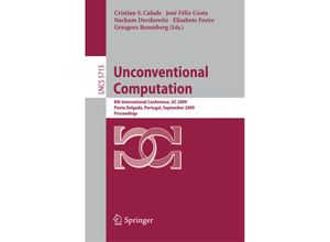 9783642037443 - Unconventional Computation Kartoniert (TB)