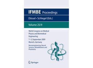 9783642038884 - IFMBE Proceedings   25 9   World Congress on Medical Physics and Biomedical Engineering September 7 - 12 2009 Munich Germany Kartoniert (TB)