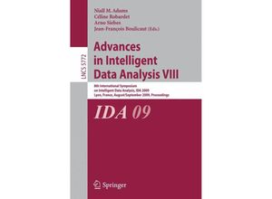 9783642039140 - Advances in Intelligent Data Analysis VIII Kartoniert (TB)