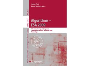 9783642041273 - Algorithms - ESA 2009 Kartoniert (TB)