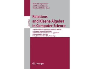 9783642046384 - Relations and Kleene Algebra in Computer Science Kartoniert (TB)