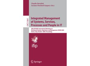 9783642049880 - Integrated Management of Systems Services Processes and People in IT Kartoniert (TB)