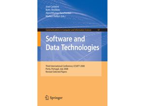 9783642052002 - Software and Data Technolgoies Kartoniert (TB)