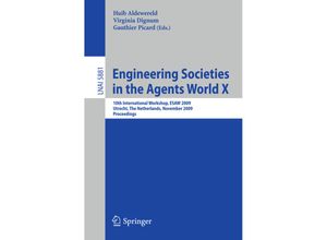 9783642102028 - Engineering Societies in the Agents World X Kartoniert (TB)