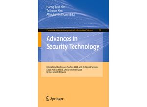 9783642102394 - Advances in Security Technology Kartoniert (TB)