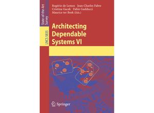 9783642102479 - Architecting Dependable Systems VI Kartoniert (TB)