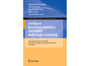 9783642102622 - Intelligent Interactive Assistance and Mobile Multimedia Computing Kartoniert (TB)