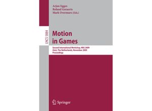 9783642103469 - Motion in Games Kartoniert (TB)