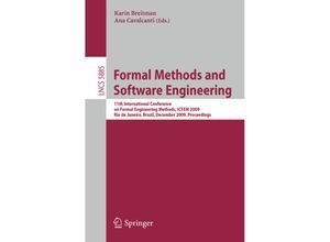 9783642103728 - Formal Methods and Software Engineering Kartoniert (TB)