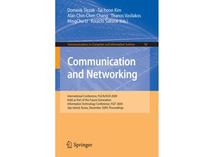 9783642108433 - Communication and Networking Kartoniert (TB)