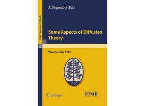 9783642110504 - Some Aspects of Diffusion Theory Kartoniert (TB)