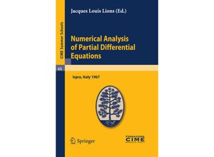 9783642110566 - Numerical Analysis of Partial Differential Equations Kartoniert (TB)