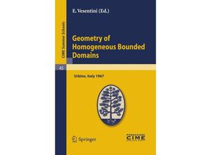 9783642110597 - Geometry of Homogeneous Bounded Domains Kartoniert (TB)