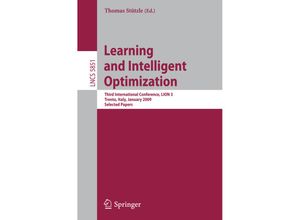 9783642111686 - Learning and Intelligent Optimization Designing Implementing and Analyzing Effective Heuristics - Pedro Abreu Patrick Albert Christian Blum Andreas Fink Valerio Freschi Daniel Molina Kartoniert (TB)