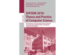 9783642112652 - SOFSEM 2010 Theory and Practice of Computer Science Kartoniert (TB)