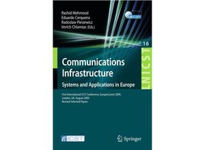 9783642112836 - Communications Infrastructure Systems and Applications Kartoniert (TB)