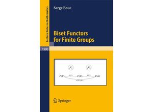 9783642112966 - Biset Functors for Finite Groups - Serge Bouc Kartoniert (TB)