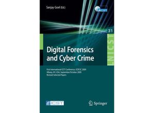 9783642115332 - Digital Forensics and Cyber Crime Kartoniert (TB)