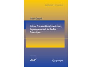 9783642116568 - Lois de Conservations Eulériennes Lagrangiennes et Méthodes Numériques - Bruno Després Kartoniert (TB)