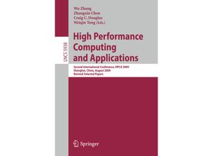 9783642118418 - High Performance Computing and Applications Kartoniert (TB)