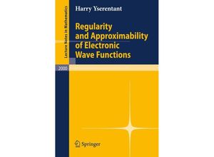 9783642122477 - Regularity and Approximability of Electronic Wave Functions - Harry Yserentant Kartoniert (TB)