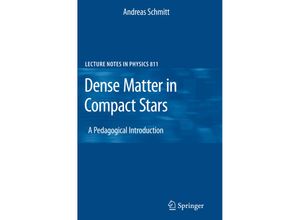 9783642128653 - Dense Matter in Compact Stars - Andreas Schmitt Kartoniert (TB)