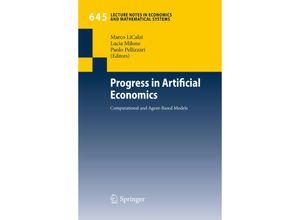 9783642139468 - Progress in Artificial Economics Kartoniert (TB)