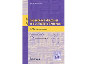 9783642145674 - Dependency Structures and Lexicalized Grammars Kartoniert (TB)