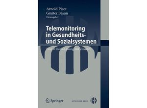 9783642156328 - Telemonitoring in Gesundheits- und Sozialsystemen Kartoniert (TB)