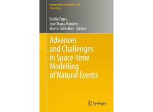 9783642170850 - Advances and Challenges in Space-time Modelling of Natural Events - Hao Zhang Michael Stein Finn Lindgren Denis Allard Werner G Müller Maria Dolores Ruiz Medina Marc Genton Thordis Linda Thorarinsdottir Kartoniert (TB)