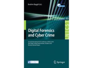 9783642195129 - Digital Forensics and Cyber Crime Kartoniert (TB)