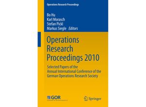 9783642200083 - Operations Research Proceedings   Operations Research Proceedings 2010 Kartoniert (TB)