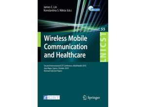 9783642208645 - Wireless Mobile Communication and Healthcare Kartoniert (TB)