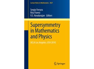 9783642217432 - Supersymmetry in Mathematics and Physics Kartoniert (TB)